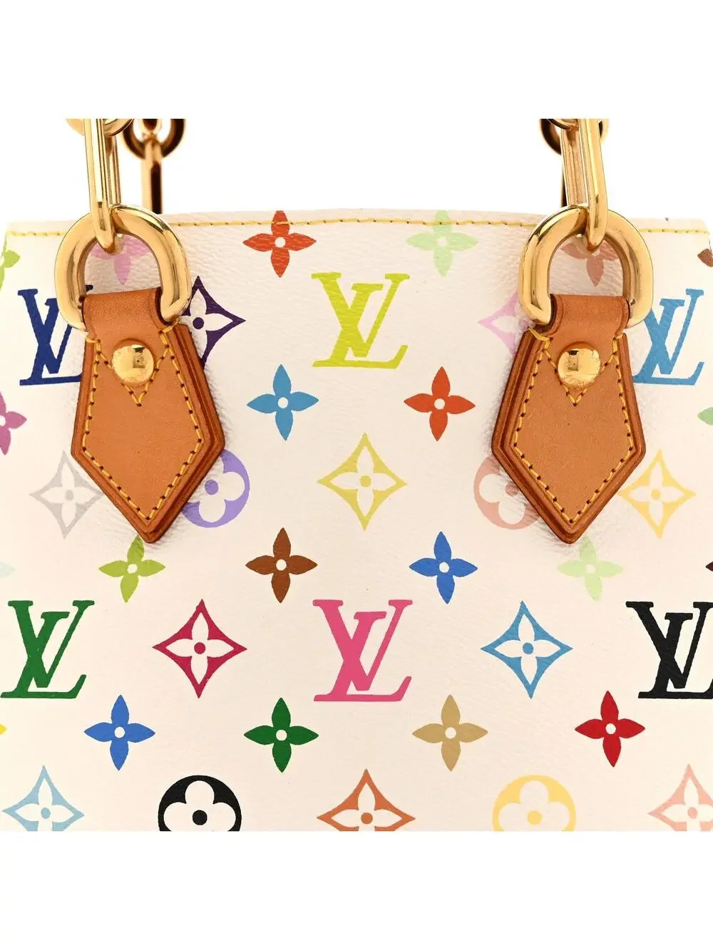 Louis Vuitton Multicolor Audra White #328881L13B